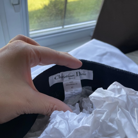 EMT 400 Christian Dior Cap Hat Blue Newsboy - Picture 4 of 6